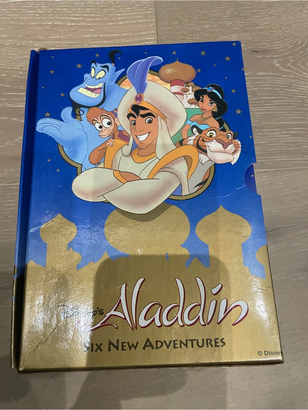 Vintage Aladdin Book Set (6 hardcover books)